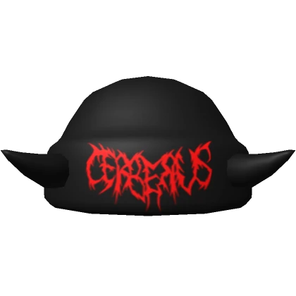 Cerberus Grunge Beanie Red