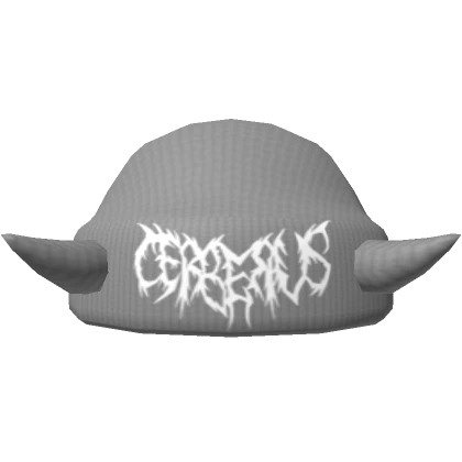 Cerberus Grunge Beanie Grey