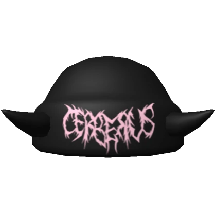 Cerberus Grunge Beanie Pink