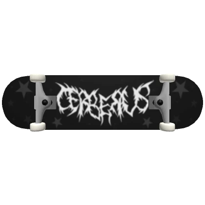 Cerberus Grunge Skateboard side