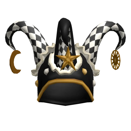 Celestial Clown Hat Black