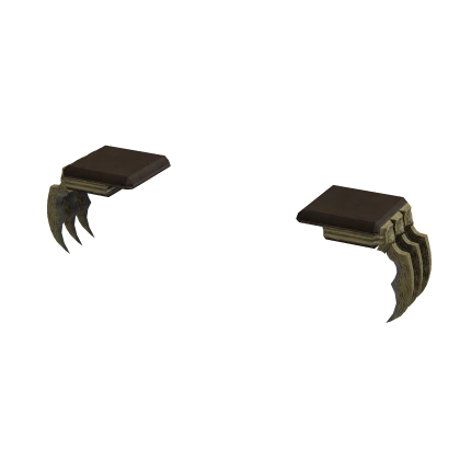 (1.0) Gold Claw Gloves