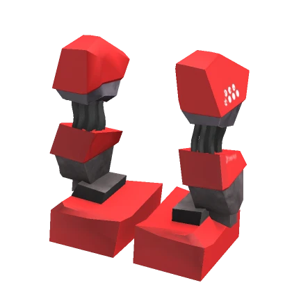 [Moves!] Red Mech Legs Suit 