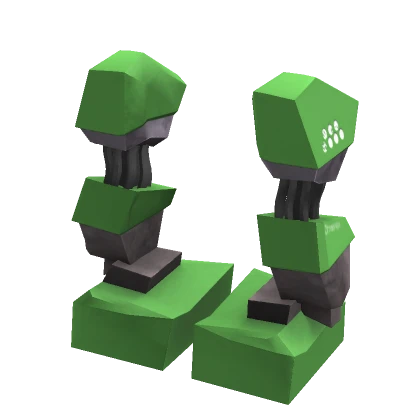 [Moves!] Green Mech Legs Suit 