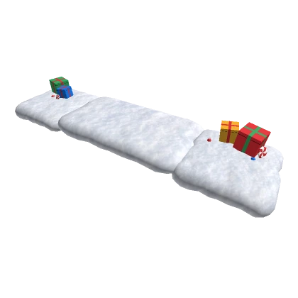 Christmas Snow on Shoulder (Blocky)