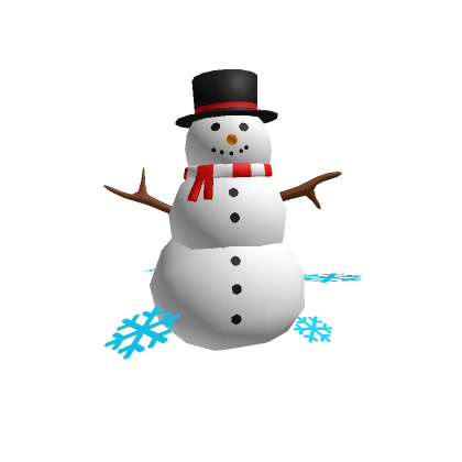 Christmas Snowman Buddy (Blocky)