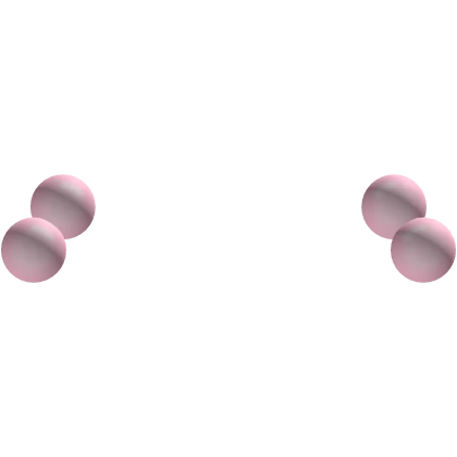 ♡ baby pink hair bobbles