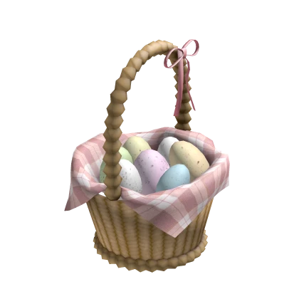 Easter Preppy Basket (holdable) 3.0 Pastel