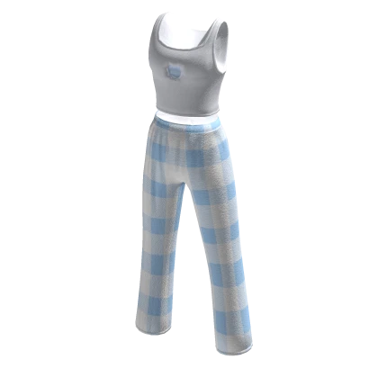 Cute Plaid PJs Pajamas