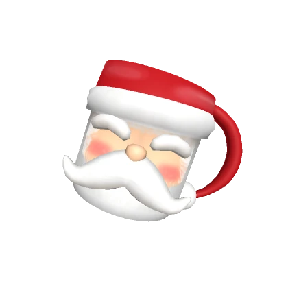 Retro Santa Hot Cocoa Mug