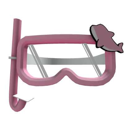 Pink Dolphin Summer Dive Mask 
