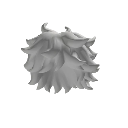 White Fluffy Hair