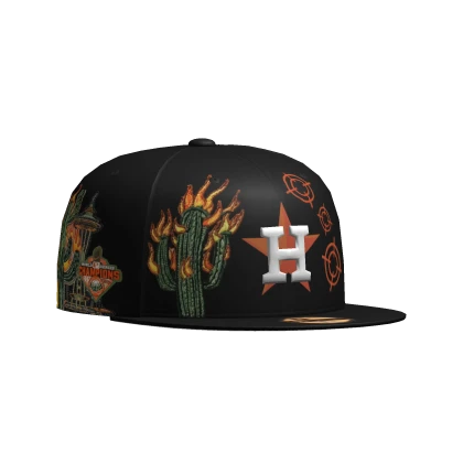 Black Cactus Houston Fitted Cap