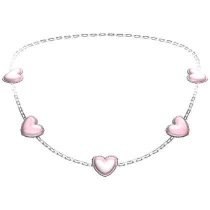 Pink Valentines Necklace
