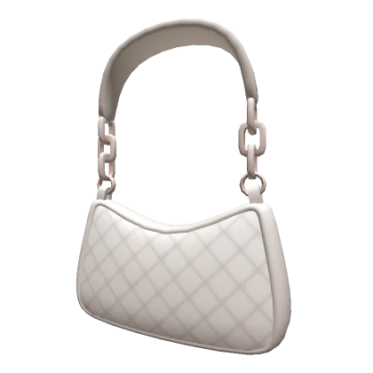 White Fashionable Shoulder Bag