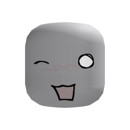 Recolorable Scene Winking Happy Silly Face