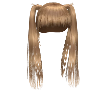 𝓖 Blonde HD Slick Pigtails