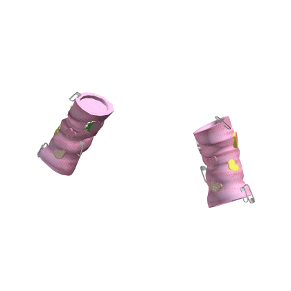 ♡ Mori kei igari pink harajuku decora arm warmers