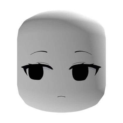Annoyed Chibi Cute Girl Anime Boy Face