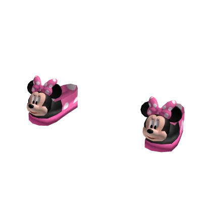 Minnie Mouse Pink Slippers 🎀