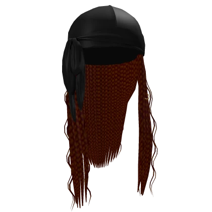 Durag w/ Braids [Red]