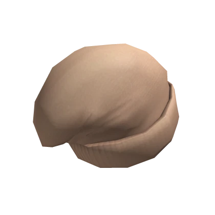 Beige Floppy Beanie