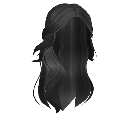 Enchantress Clipped Waves in Black