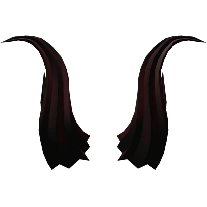 Desolated Dark Crimson Horns