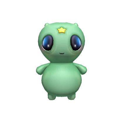 Alien Plushie - green