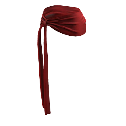 Elegant Waist Wrap Drape (Red)