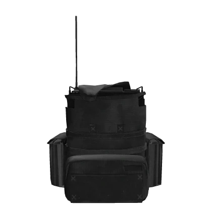 Galactic Union Officer Radio Pack (Black)