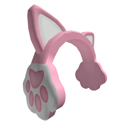 Kitty Earmuffs Pink