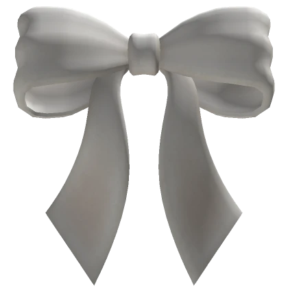 Basic White Hair Bow