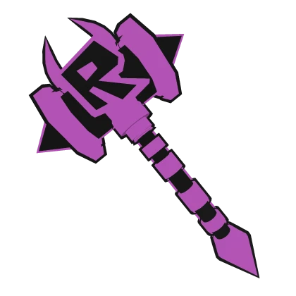 [CODE: PRRH0] Purple Retro Roblox Hammer
