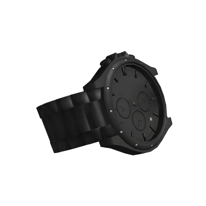 Millionaire Black Chronograph Watch 