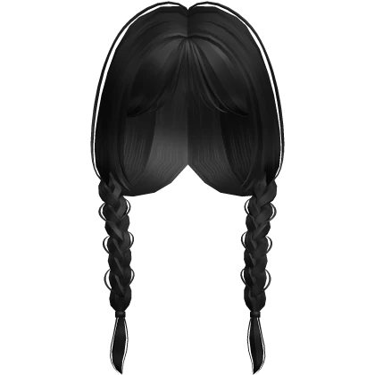 Wednesday Nevermore Braids New Style (3.0)