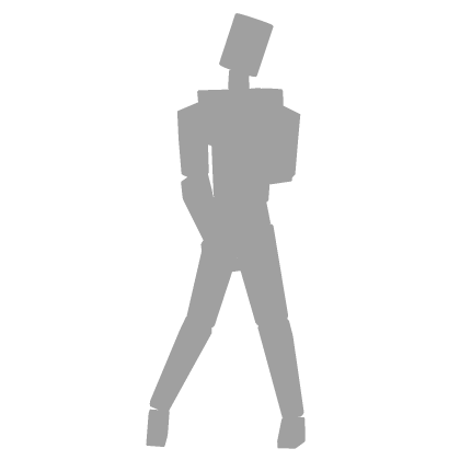 Cute punk avatar pose idle emote