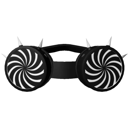 Raised Doomsday Spiked Goggles Hypno