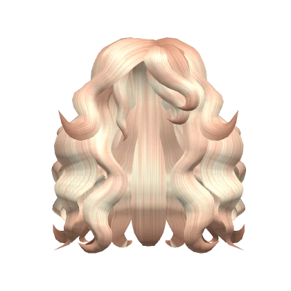 Wavy Mermaid Hair in Blonde