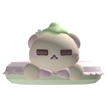 ♡ cute strawberry bear floatie