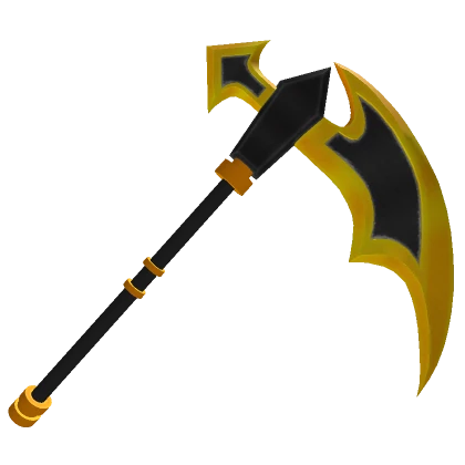 Gold Arcane Scythe