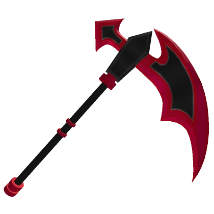 Red Arcane Scythe