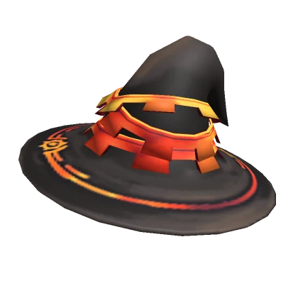 Burning Clockwork Witch Hat