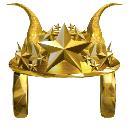 New Year's Festive Gold Fedora + Crown + Horns ✨