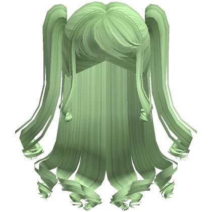 Fairytale Swirl Pigtails (Green)