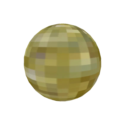 New Year Golden Disco Head