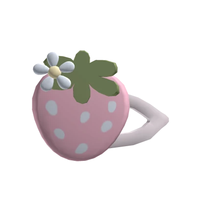 🍓Cute Strawberry Hair Clip | Pink