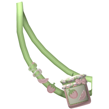 ♡ Igari mori kei strawberry fruit cottage jam bag