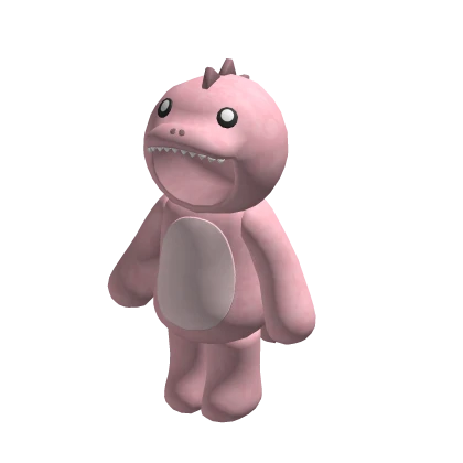 dino onesie plushie pink (3.0)