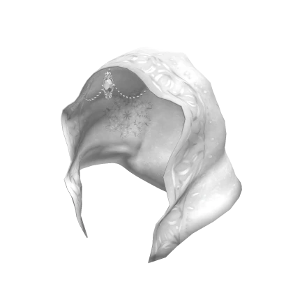 Mystic charmed Veil - white/silver